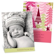 Stylish Treescape in Pink 