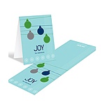 Ornamental Joy in Green -- Christmas Thank You Card