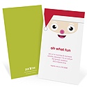 Hello Santa -- Kids Christmas Party Invitation