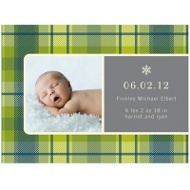 Playful Plaid in Green 