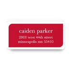 Baby Block -- Baby Address Label