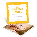 What's Your Resolution? -- Photo New Year's Cards