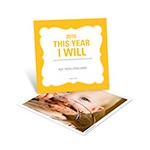 What's Your Resolution? -- Photo New Year's Cards