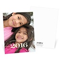 Classy Greeting -- Vertical Photo New Year's Cards