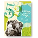 Countdown to 2011 in Blue -- Happy New Year's Card