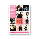 Snapshots of Love -- Custom Save the Date Cards