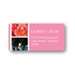 Snapshots of Love -- Save the Date Address Label