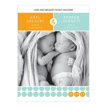 So Cute, So Chic -- Multiple Photo Birth Announcements