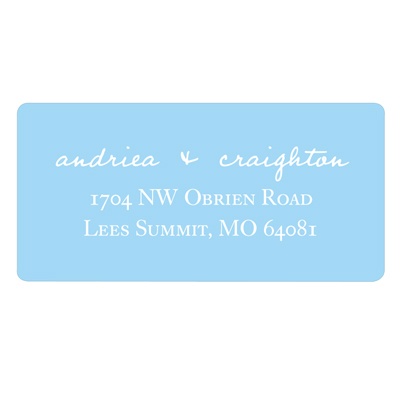 Simple Script -- Save the Date Address Labels