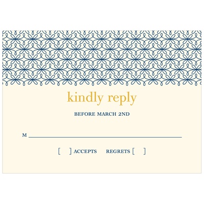 Classic Swirls -- Response Cards
