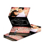 Classy Flourish -- Photo Save the Date Cards