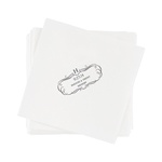 Flourished Monogram -- Personalized Wedding Napkins