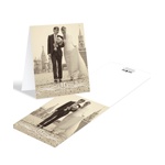 Flourished Monogram -- Photo Wedding Thank You Cards
