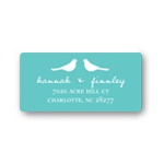 Birds -- Save the Date Address Label