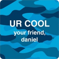 Cool Camouflage in Blue 