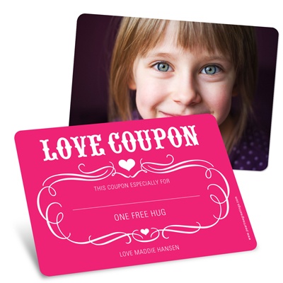 Buy e greeting cards for kids - Love Coupon -- Valentine\'s Day Greeting Cards for Kids