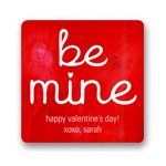 Be Mine --  Valentine's Day Personalized Stickers