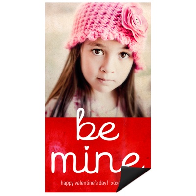 Be Mine -- Valentine's Day Photo Magnet