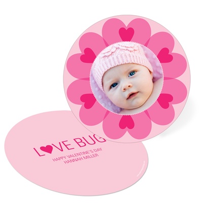 Kaleidoscope of Hearts -- Valentine's Day Photo Cards