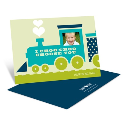 Choo Choo Love Train -- Kids Valentine Cards
