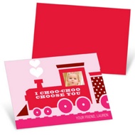 Choo Choo Love Train in Pink 