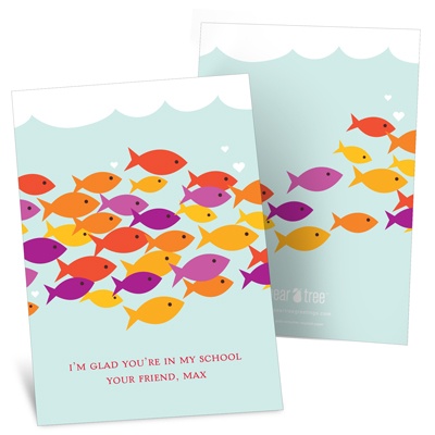 THE GOLDEN TICKET -- BOY PHOTO BIRTH ANNOUNCEMENT, 2in. x 4in. Folded Holiday Card