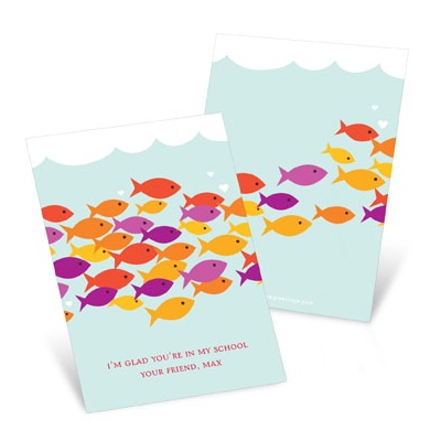 Sea of Love -- Valentine's Day Cards for Kids