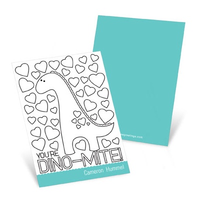 THE GOLDEN TICKET -- BOY PHOTO BIRTH ANNOUNCEMENT, 2in. x 4in. Folded Holiday Card