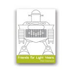 Robot Love -- Colorable Valentine Cards