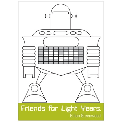 Robot Love -- Colorable Valentine Cards