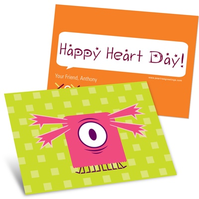 One Eye Love - Kids Valentine's Day Cards