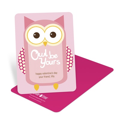 Whooo's Your Valentine? -- Kids Valentine's Day Cards