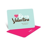 Stylish Message -- Kids Valentine's Day Cards