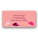 Floating Hearts -- Valentine's Day Address Labels