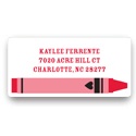 Color Me Happy -- Valentine's Day Address Labels