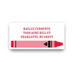 Color Me Happy -- Valentine's Day Address Labels