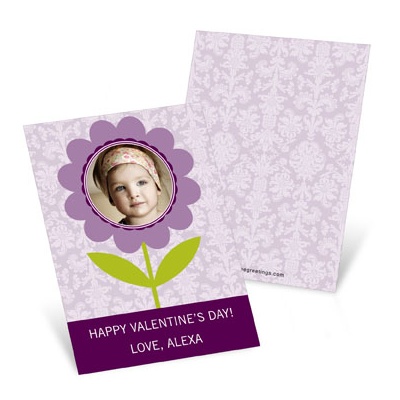 Flowered to Perfection -- Valentine's Day Cards for Kids