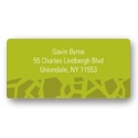 Dinosaur Scales Border -- Valentine's Day Address Labels