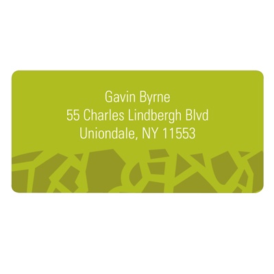 Dinosaur Scales Border -- Valentine's Day Address Labels