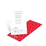 Ladybug Love -- Baby Shower Invitations
