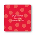 Ladybug Love -- Baby Shower Favor Stickers