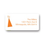 Party Hat -- Kids Address Labels
