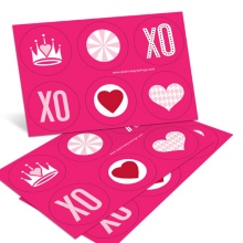 Princess Power -- Valentine's Day Sticker Set