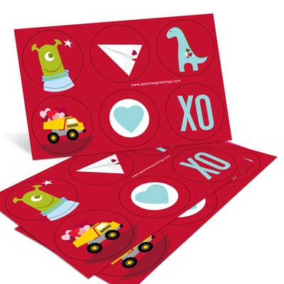 Character Creations -- Valentine's Day Sticker Set