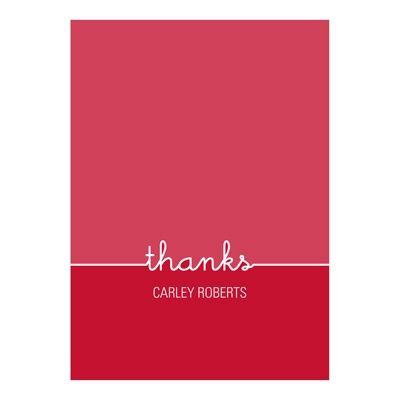 Top of the Class -- Graduation Thank You Card