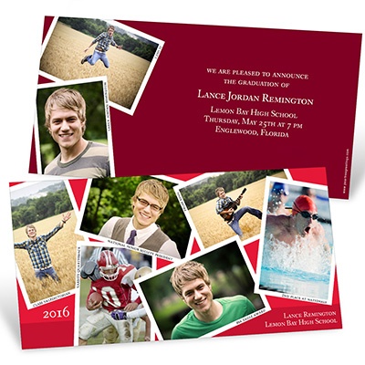 Senior Portraits --  Photo Graduation Announcement