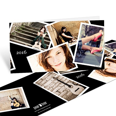 Grad Snapshots -- Photo Graduation Thank You Card