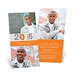 Simple Senior Moments -- Photo Graduation Invitation