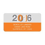 Simple Senior Moments -- Graduation Address Label