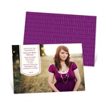 Modern Emblem -- Photo Graduation Invitation